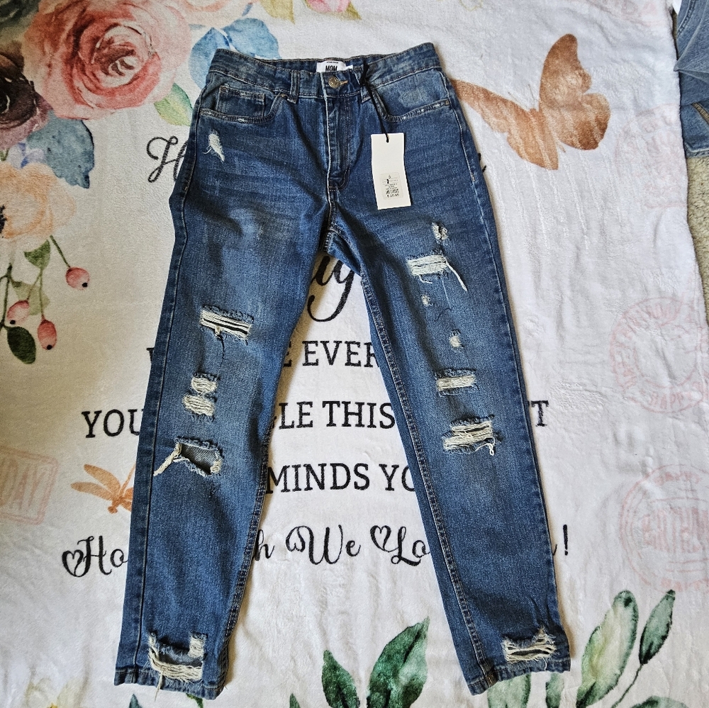 Refuge denim mom jeans